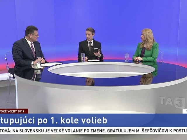 Nie sme spálená zem, tvrdí Šefčovič. Čaputová chce čeliť zlu