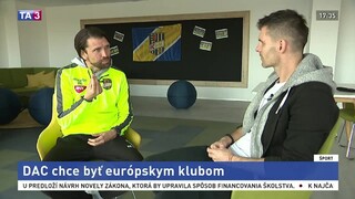 Nemecký tréner P. Hyballa o futbalovom klube Dunajskej Stredy