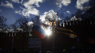 Krym si pripomenul výročie anexie, osláv sa zúčastnil aj Putin