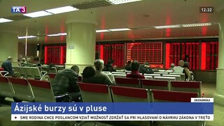 Ázijské burzy rastú, investori očakávajú vyriešenie obchodného sporu