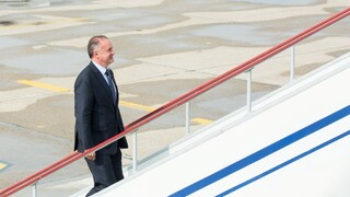 Dosluhujúci prezident Kiska začal v Bruseli rozlúčkové stretnutia