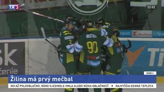 Žilina má prvý mečbal, Michalovce doma zdolala aj do tretice