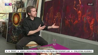 Portrét ilustrátora a maliara Igora Piačku