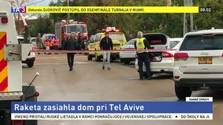Raketa z pásma Gazy zasiahla obytný dom, zranila aj deti