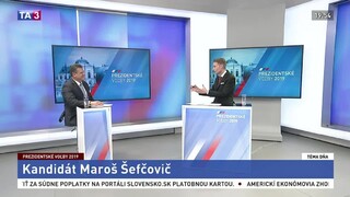 Prezidentský kandidát Maroš Šefčovič