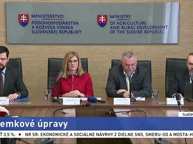 TB ministerstva pôdohospodárstva o pozemkových úpravách