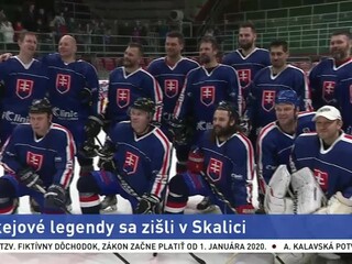 V Skalici sa zišli hokejové legendy na čele s Pálffym