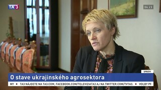Ukrajinská ministerka O. Trofimceva o stave ukrajinského poľnohospodárstva