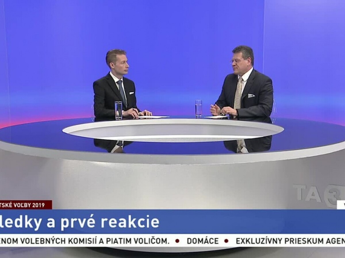 Šefčovič v TA3: Spoločnosť je rozdelená, prezidentka to bude musieť riešiť