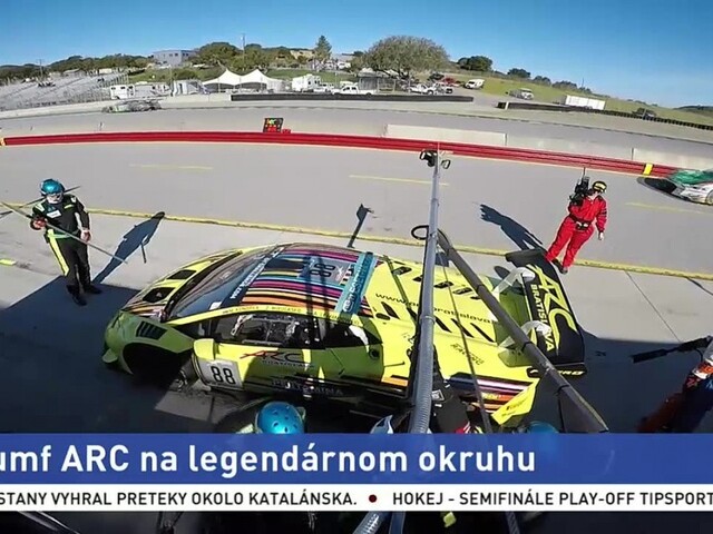 Tím ARC triumfoval na legendárnom okruhu v Kalifornii