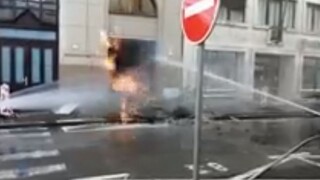 Bratislavským centrom otriasol výbuch, plyn začal horieť