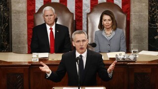 Stoltenberg vystúpil v Kongrese, NATO si neželá novú studenú vojnu
