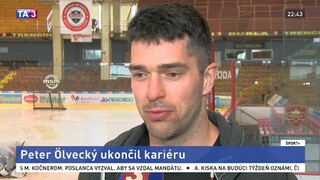 P. Ölvecký o ukončení svojej bohatej hokejovej kariéry