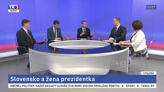 Slovensko a žena prezidentka / Aktuálne parlamentné dianie / Prezidentské voľby a myslenie ľudí