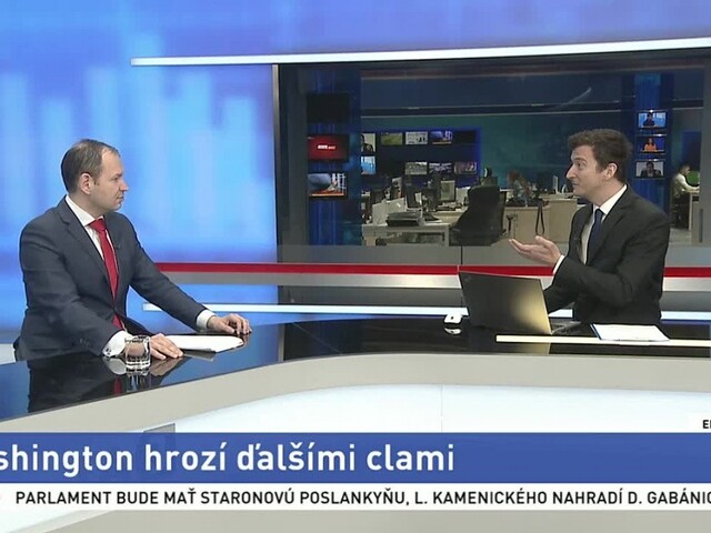 HOSŤ V ŠTÚDIU: Analytik S. Pánis o clách, ktorými Trump hrozí únii