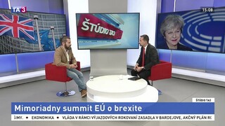 ŠTÚDIO TA3: Analytik R. Geist o mimoriadnom summite EÚ o brexite