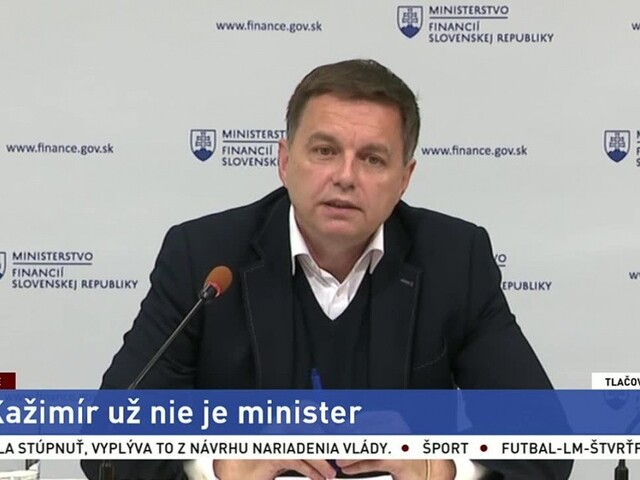 TB P. Kažimíra po podaní demisie