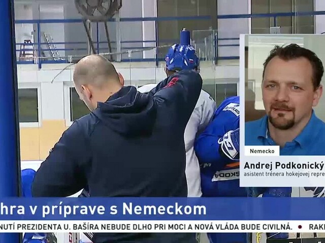 Tréner A. Podkonický o prehre s Nemeckom a situácii v tíme