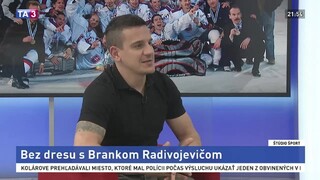 ŠTÚDIO ŠPORT: Bez dresu s Brankom Radivojevičom