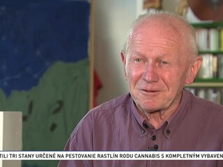 Portrét maliara, ilustrátora a pedagóga Ľudovíta Hološku