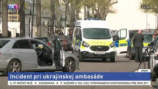 Incident pred ukrajinskou ambasádou nebol teroristický útok