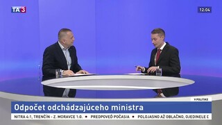 Rezort je v dobrom stave, tvrdí Kažimír. Vo funkcii bol sedem rokov