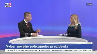 Prezident o aktuálnom dianí / Výber nového policajného prezidenta / Odpočet odchádzajúceho ministra