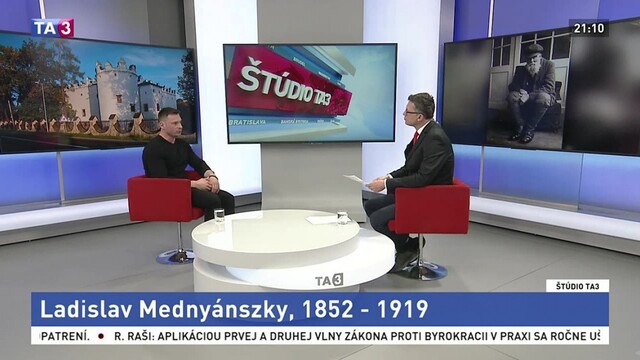 ŠTÚDIO TA3: J. Barczi o umelcovi Ladislavovi Mednyánszkom