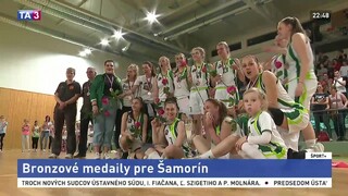Šamorín sa teší z bronzu, v extralige žien zdolal Košice