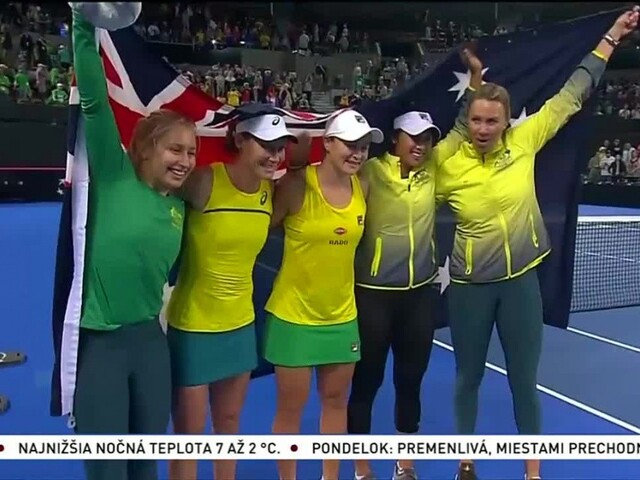 Austrália vyradila Bielorusko, postupuje do finále Fed Cupu