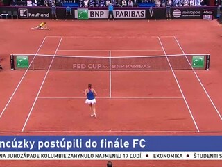 Francúzky postúpili do finále FC, zdolali tenistky Rumunska