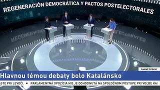Ohrozujú ich separatisti? V Španielsku diskutovali pred voľbami