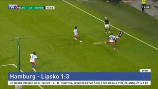 Hamburg a Lipsko zviedli semifinálový súboj v národnom pohári