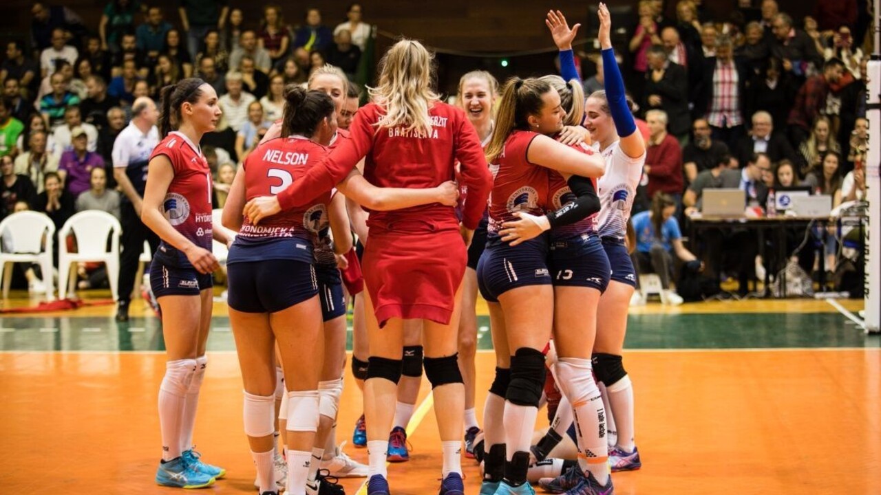 Slávia je volejbalovým majstrom, získala už osemnásty titul