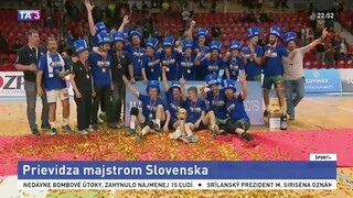 Prievidza obhájila titul volejbalového majstra, zdolala Košice