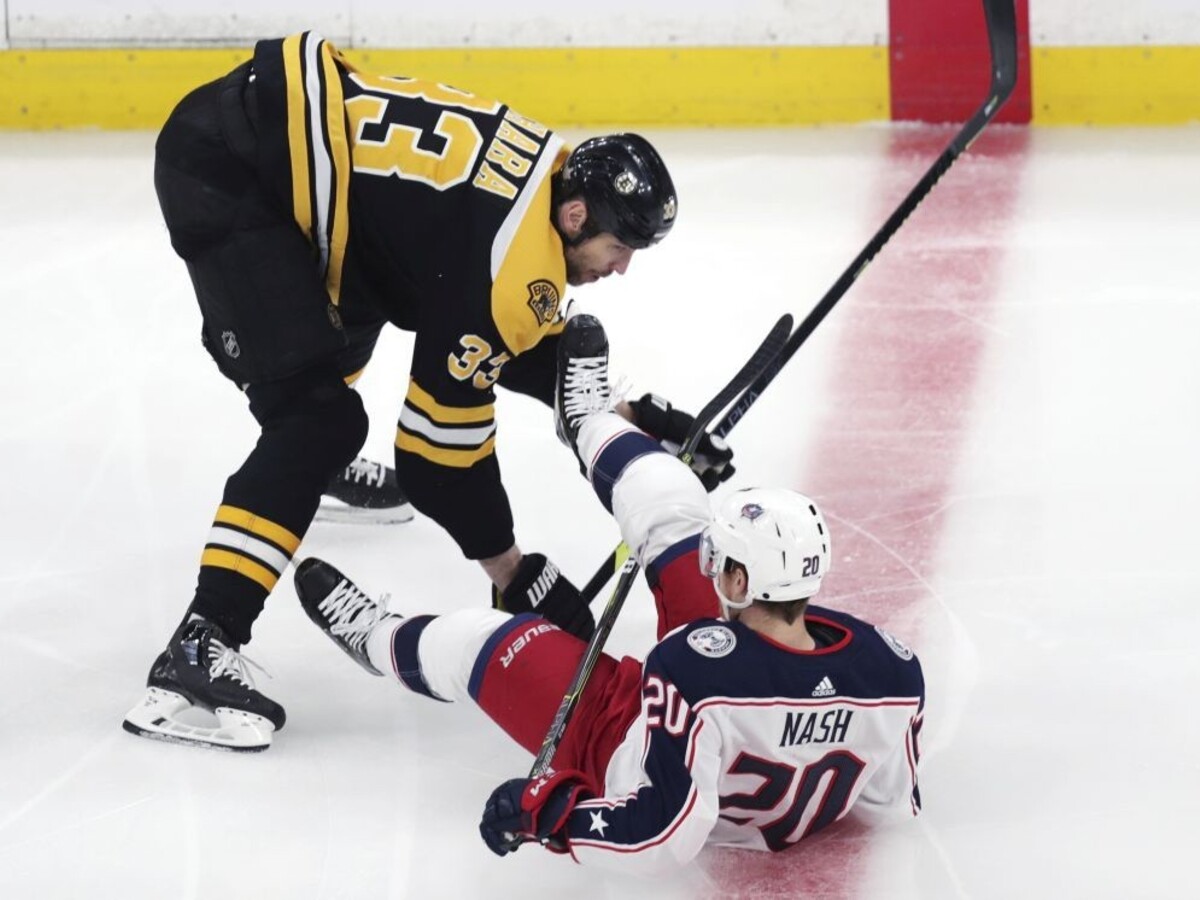 NHL: Boston prehral s Columbusom v druhom predĺžení, Chára mal 6 bodyčekov