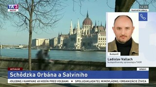 Spravodajca TASR L. Vallach o schôdzke Orbána a Salviniho