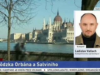 Spravodajca TASR L. Vallach o schôdzke Orbána a Salviniho