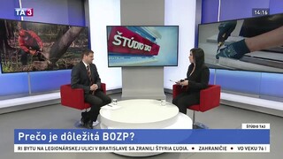 ŠTÚDIO TA3: M. Heinrich o dôležitosti BOZP