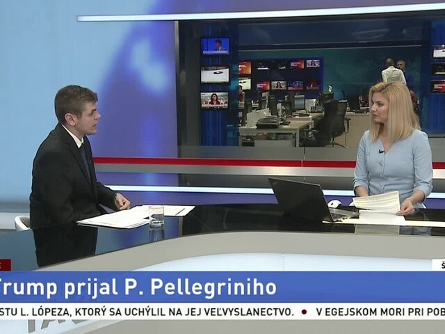 ŠTÚDIO TA3: M. Kušnier o stretnutí Pellegriniho s Trumpom
