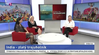 ŠTÚDIO TA3 Za hranicami: Z. Zwiebel a J. Sušková o Indii