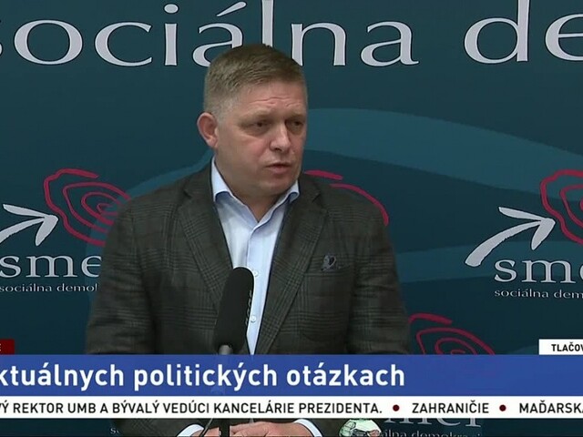 TB poslanca R. Fica o aktuálnych politických otázkach