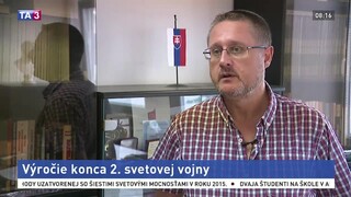 ŠTÚDIO TA3: P. Šumichrast o druhej svetovej vojne