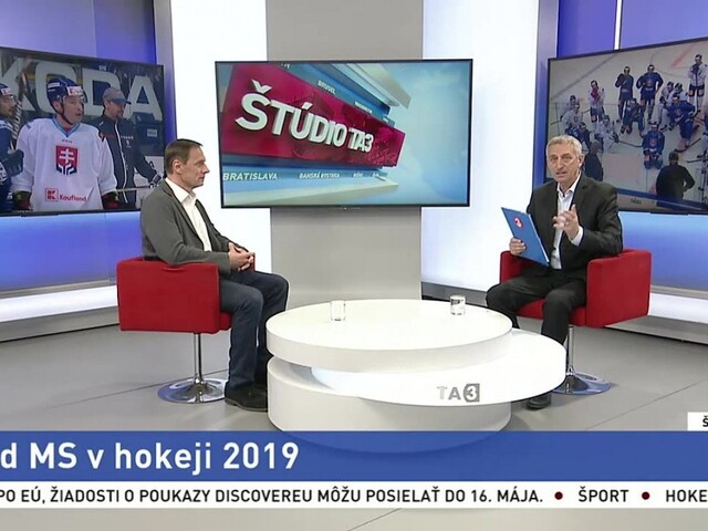 ŠTÚDIO TA3: Ľ. Pokovič o majstrovstvách sveta v hokeji