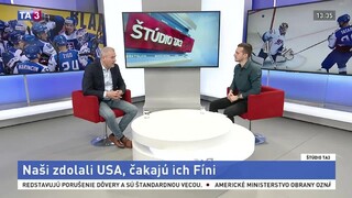 ŠTÚDIO TA3: M. Bezák o pôsobení Slovenska na MS v hokeji