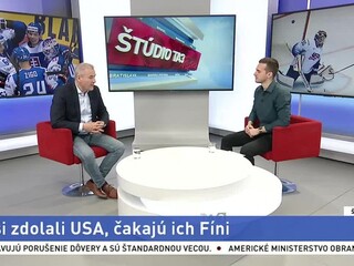ŠTÚDIO TA3: M. Bezák o pôsobení Slovenska na MS v hokeji