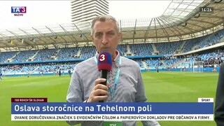 M. Michalech o oslavách storočnice Slovana Bratislava