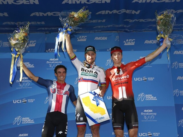 Sagan vyhral 1. etapu Okolo Kalifornie, prekonal vlastný rekord