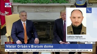 Spravodajca TASR L. Vallach o stretnutí Orbána a Trumpa