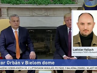 Spravodajca TASR L. Vallach o stretnutí Orbána a Trumpa